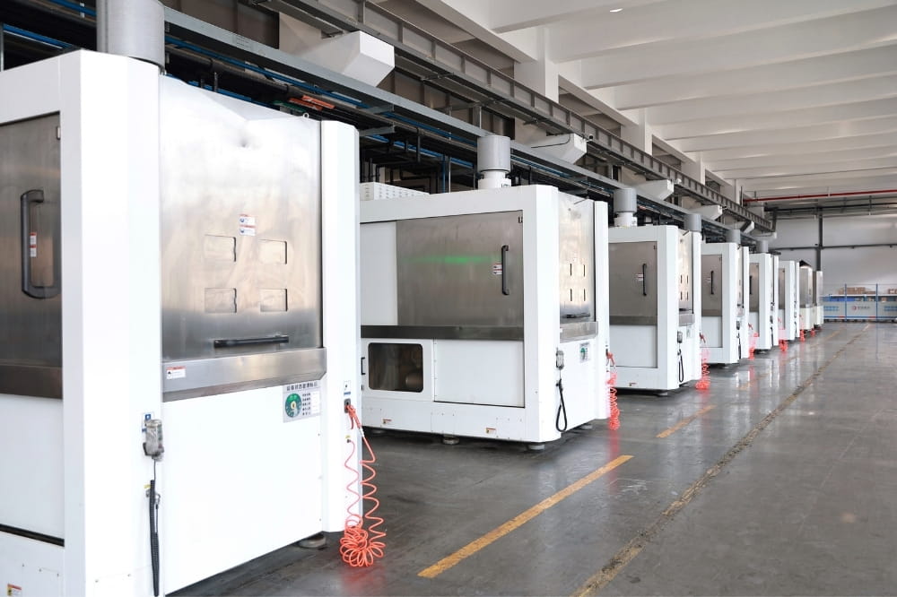 Inside the magnet factory